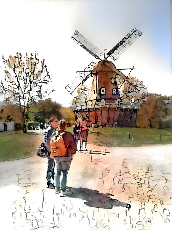 old windmill