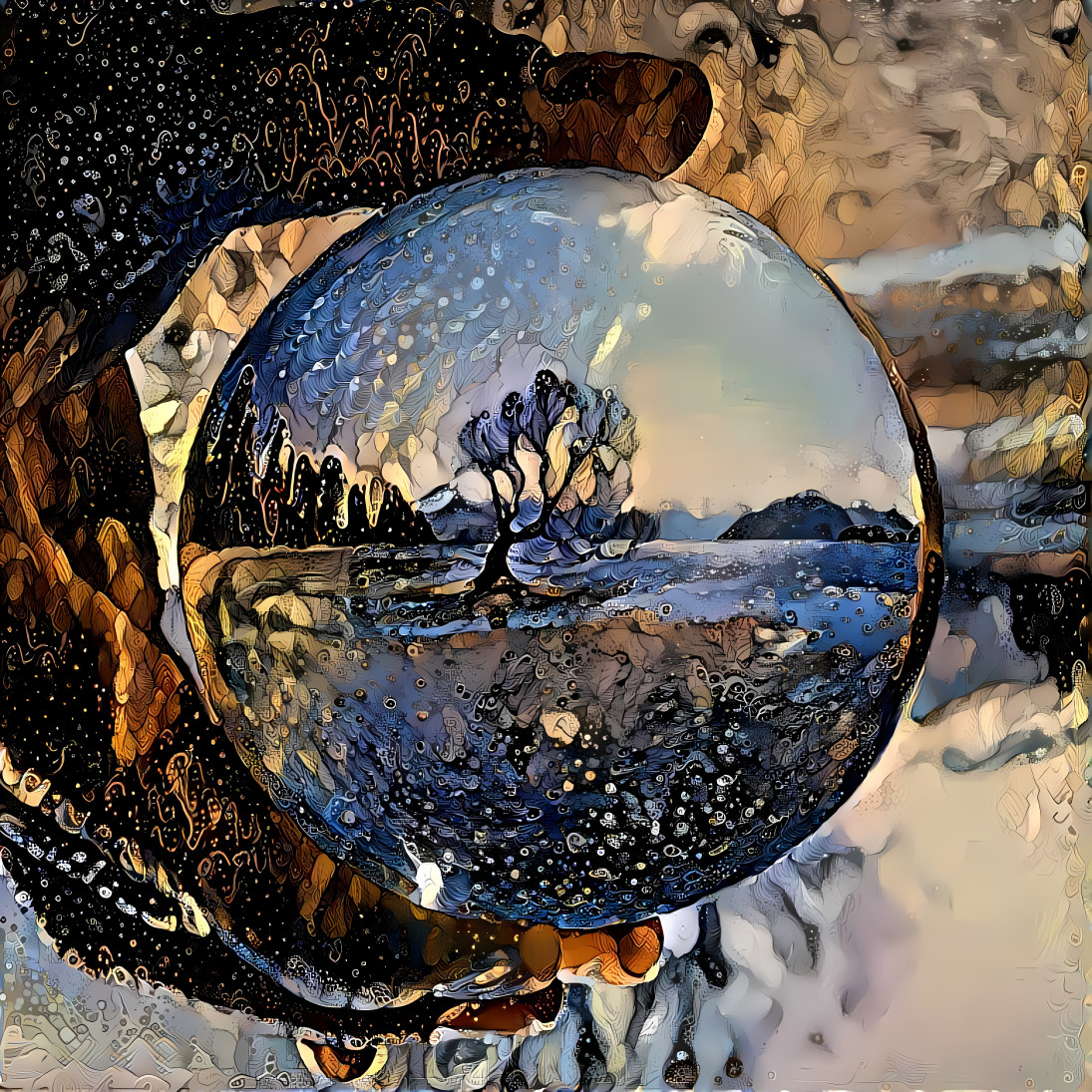 Tree Lens Ball