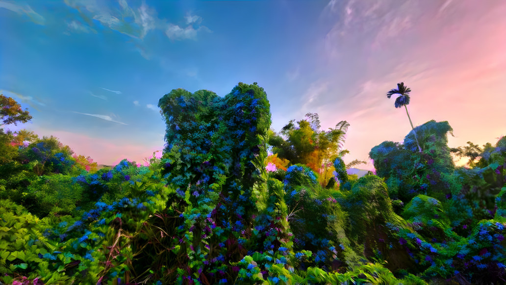 Summer kudzu. 