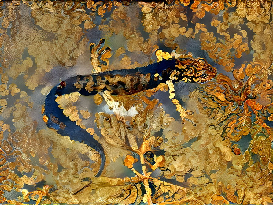 Gilded Dragon Newt