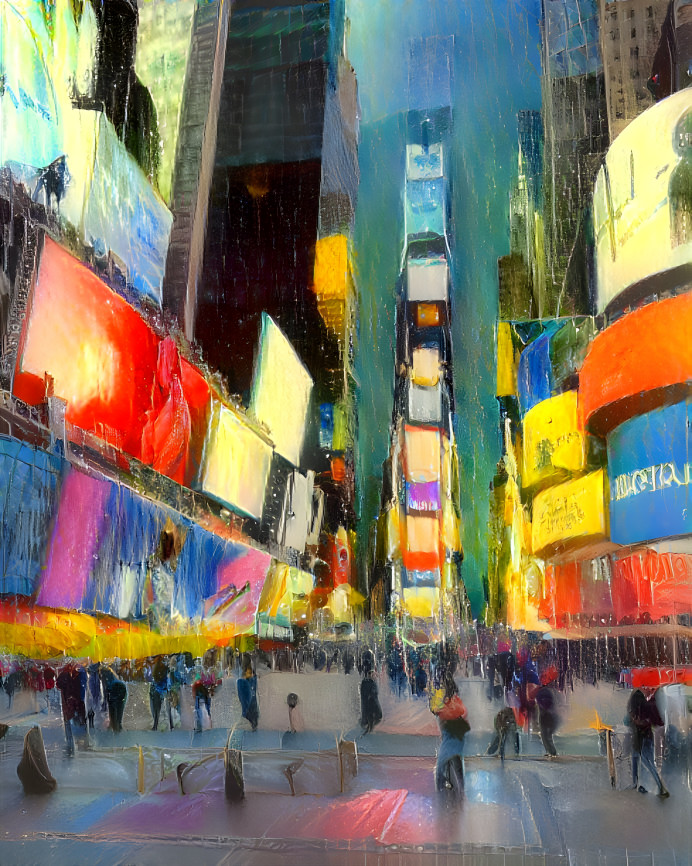 Lights of Times Square