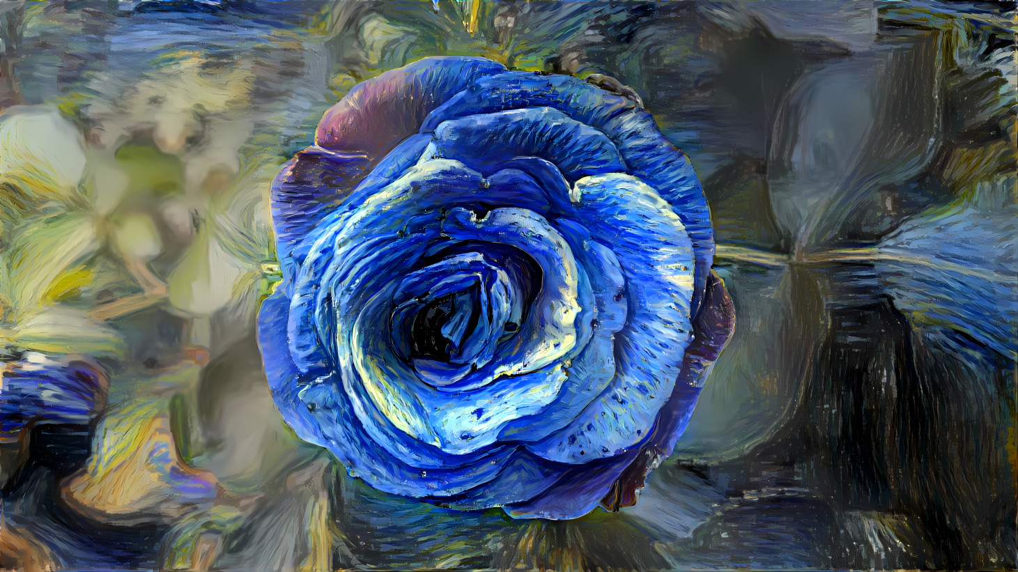 Blue rose