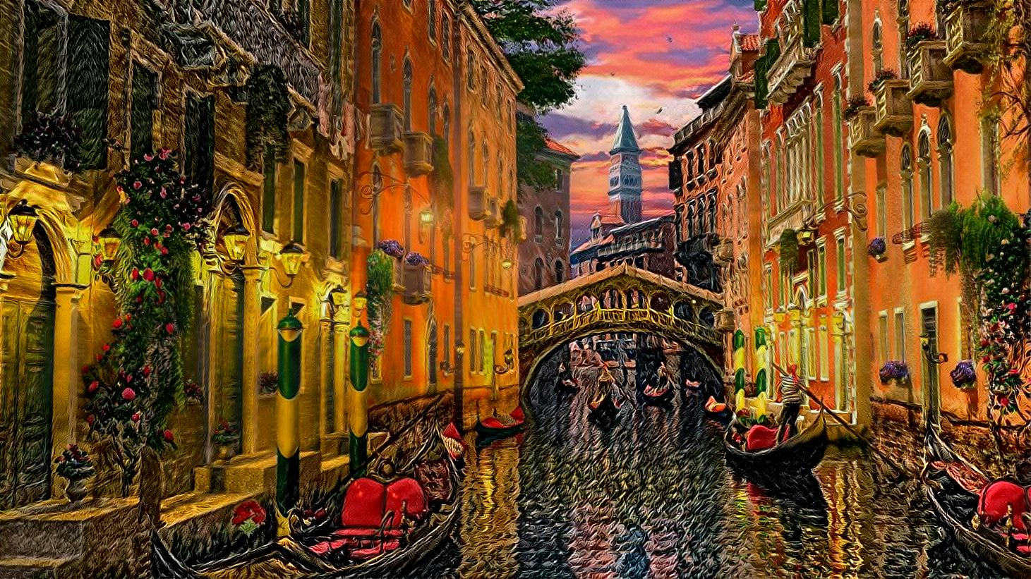 VENISE À LA BRUNANTE / VENICE AT DUSK