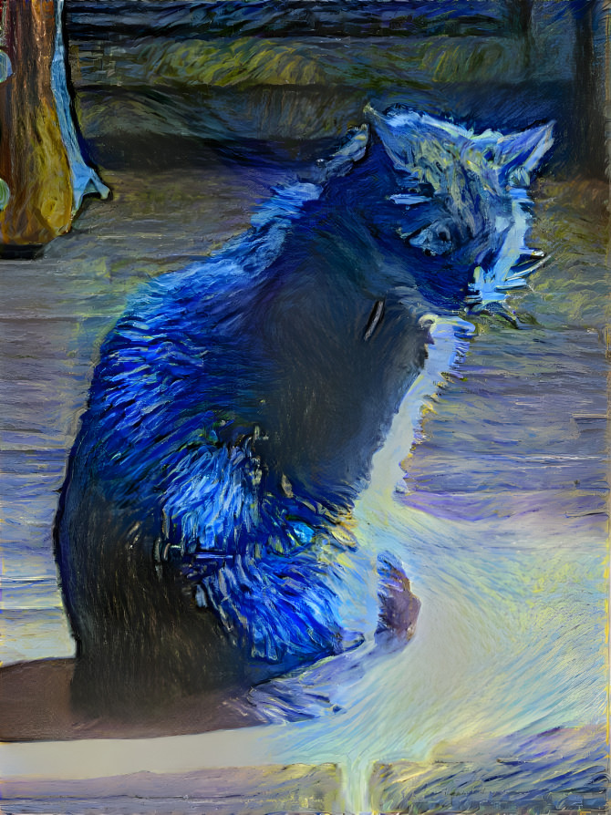 Van Gogh's cat