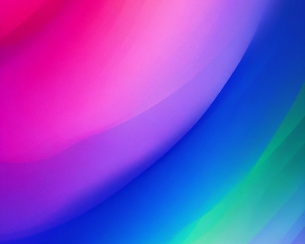 Colorful Abstract Background with Pink, Blue, and Green Gradient Swirls