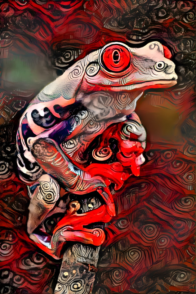 Eye frog