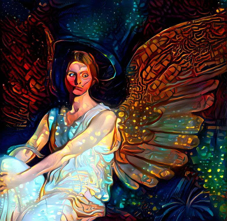 stain glass angel