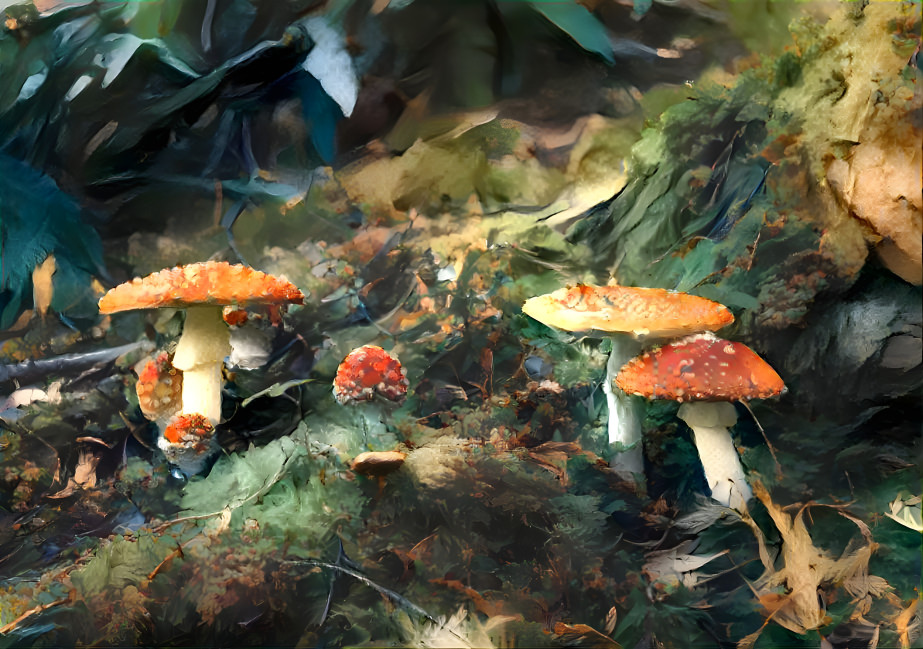 Mushroom forest 