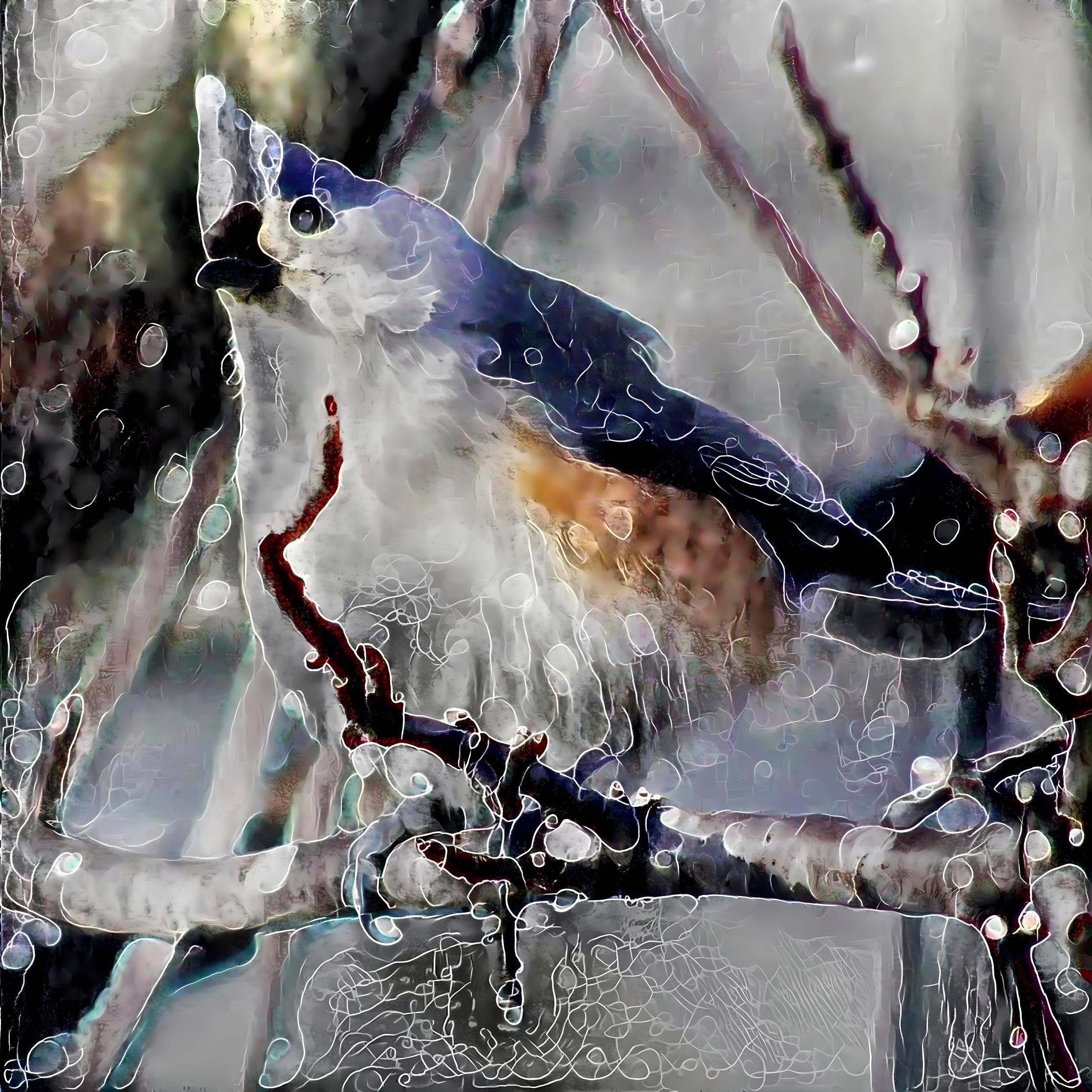 tufted titmouse