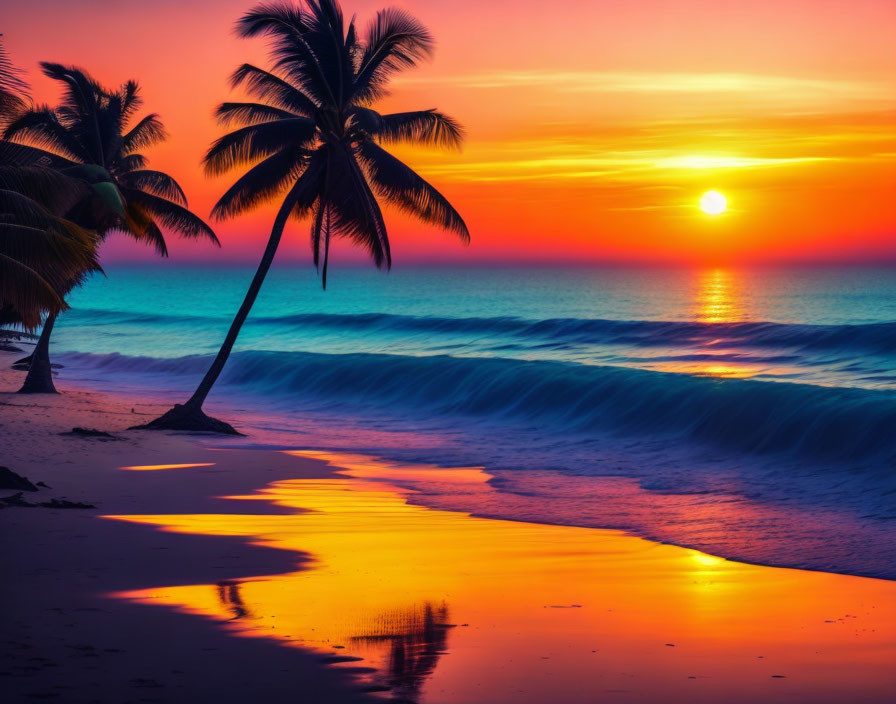 Pretty average tropical sunset