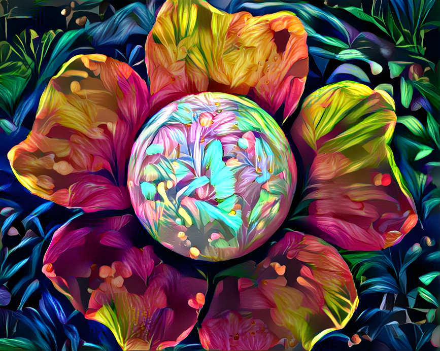 Opal flower 