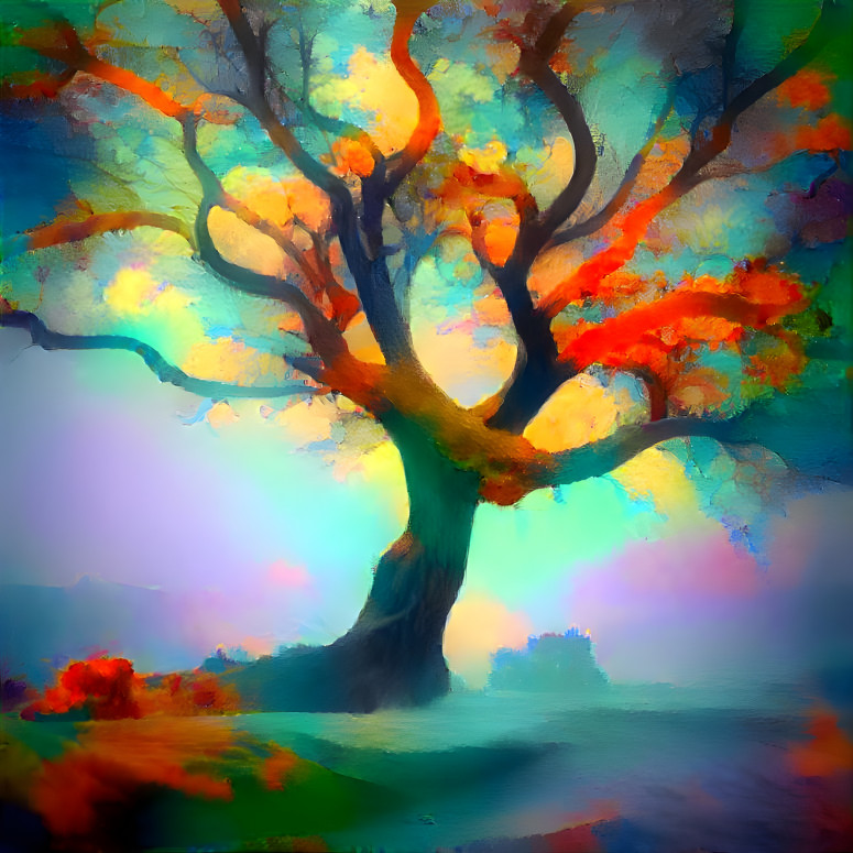 Impressionist Tree