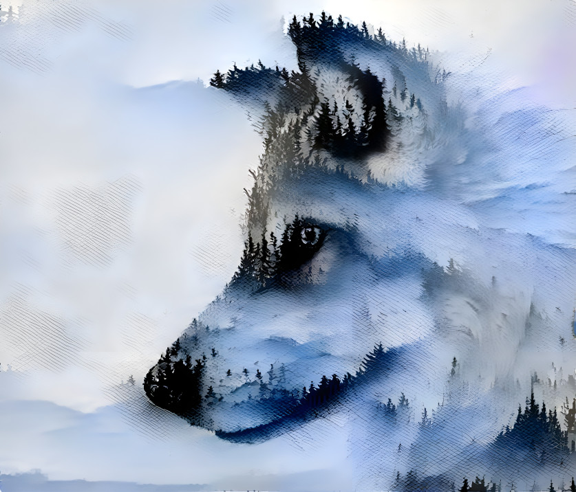 cool wolf