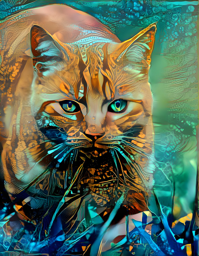 Fractals cat