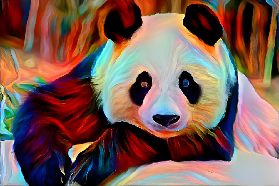 paintbrush panda