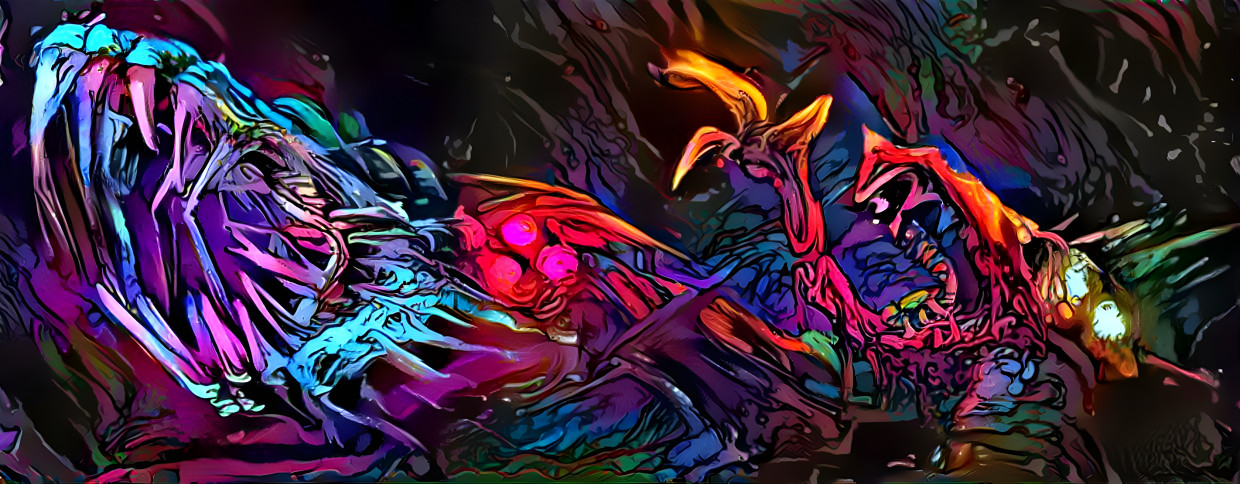 metroid neon monsters