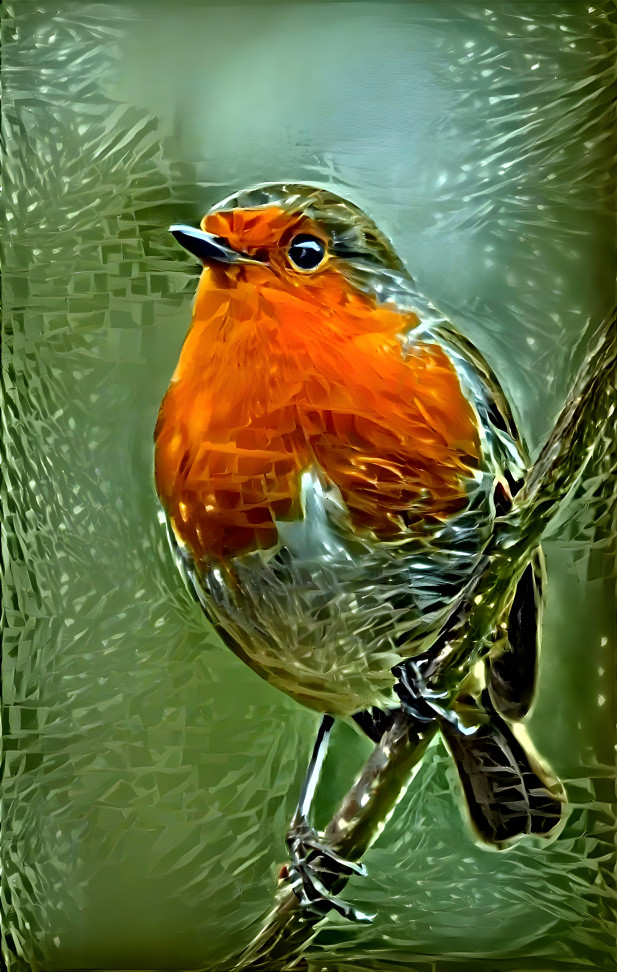 glass robin