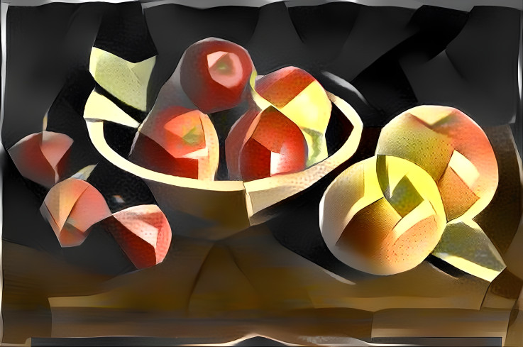 abstract apples