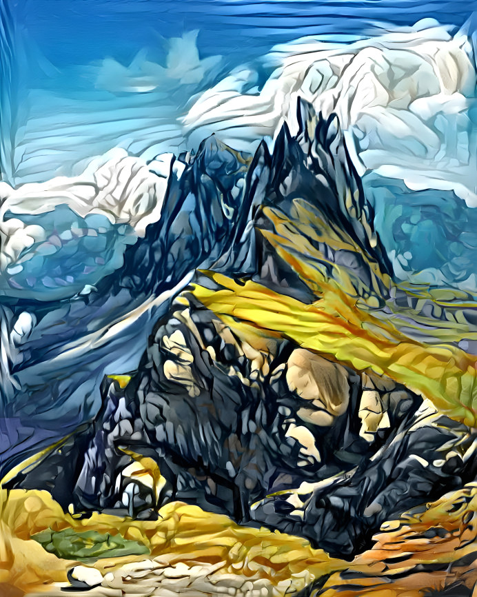 expressionist landscape