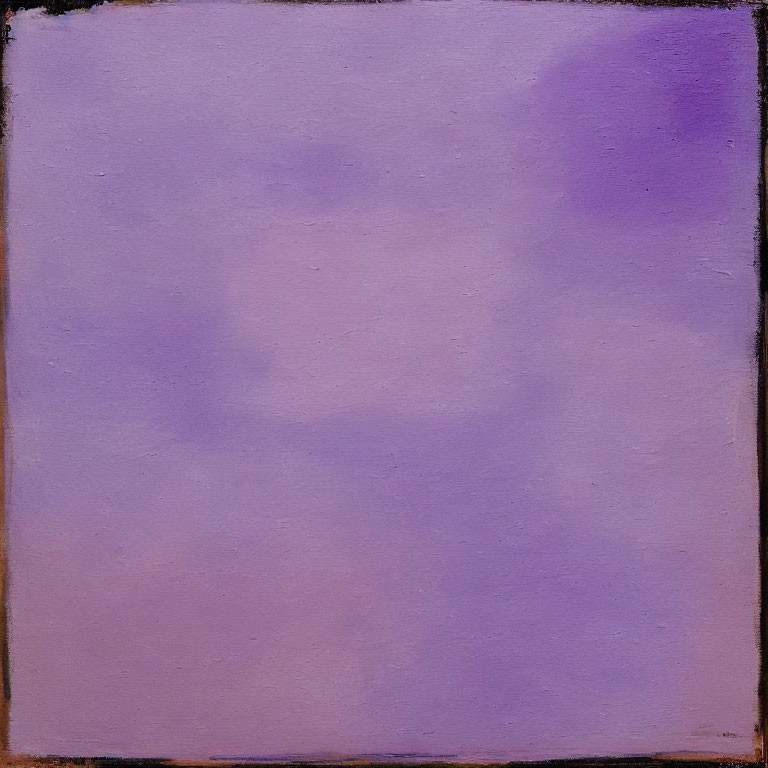 Purple and Lavender Monochromatic Painting with Gradient Shifts and Texture