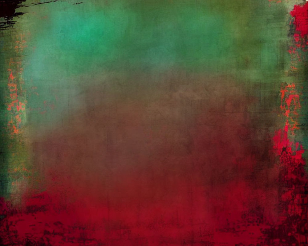 Textured abstract background with dark reds, murky greens, and hints of black.