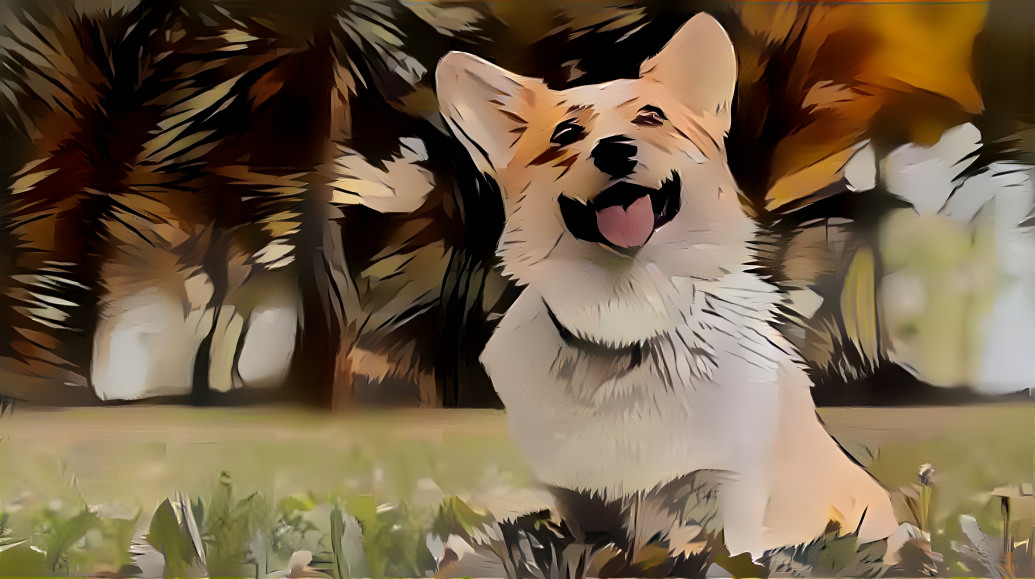 Happy Corgi