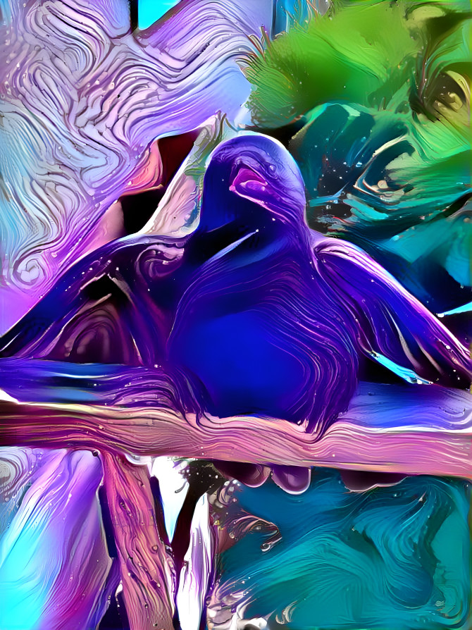 The tripping crow