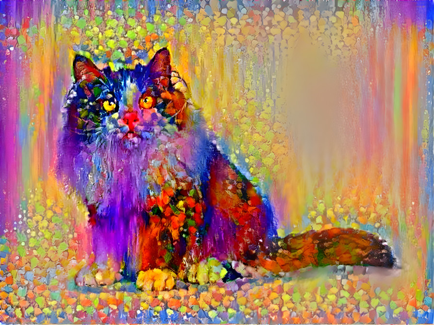 Flowery Cat