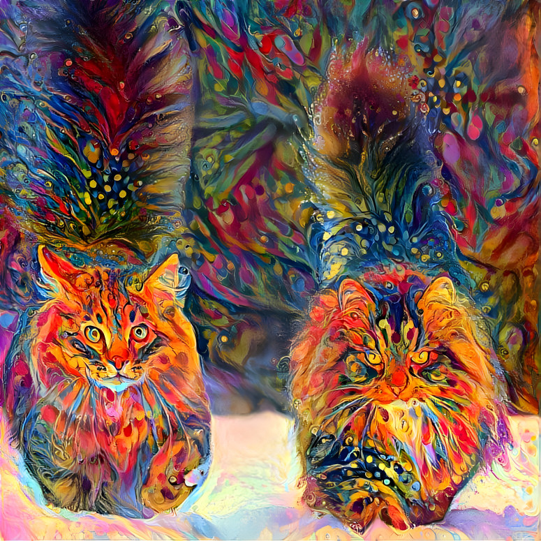 Two cats