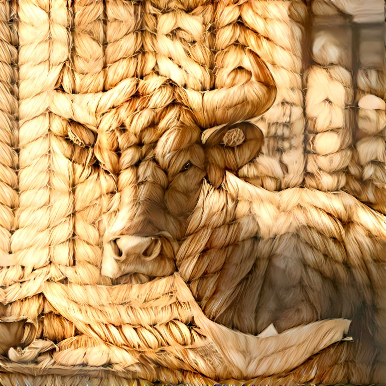 Woven Bull (in color)