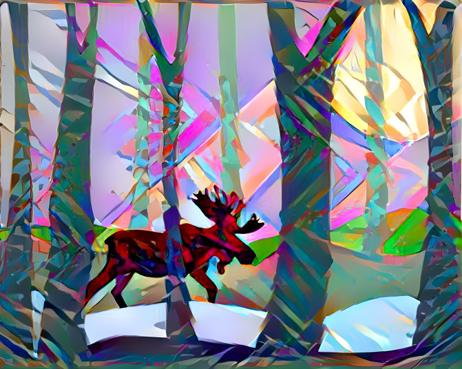 Another Moose in the Woods