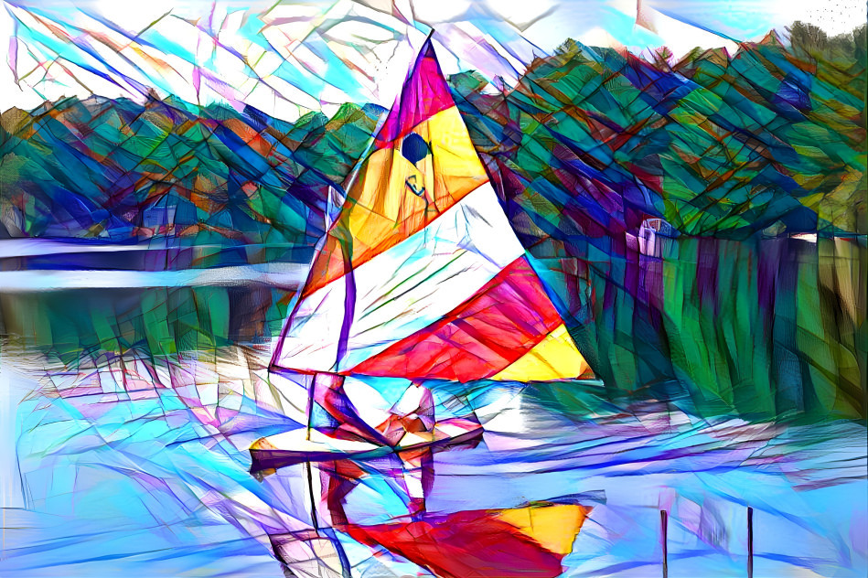 Sailing on a Little Pond