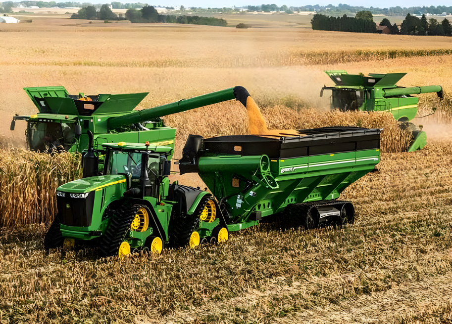 all john deere harvest 