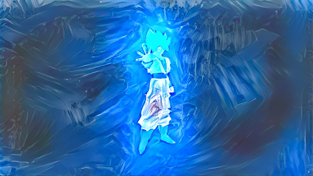 Frozen Goku