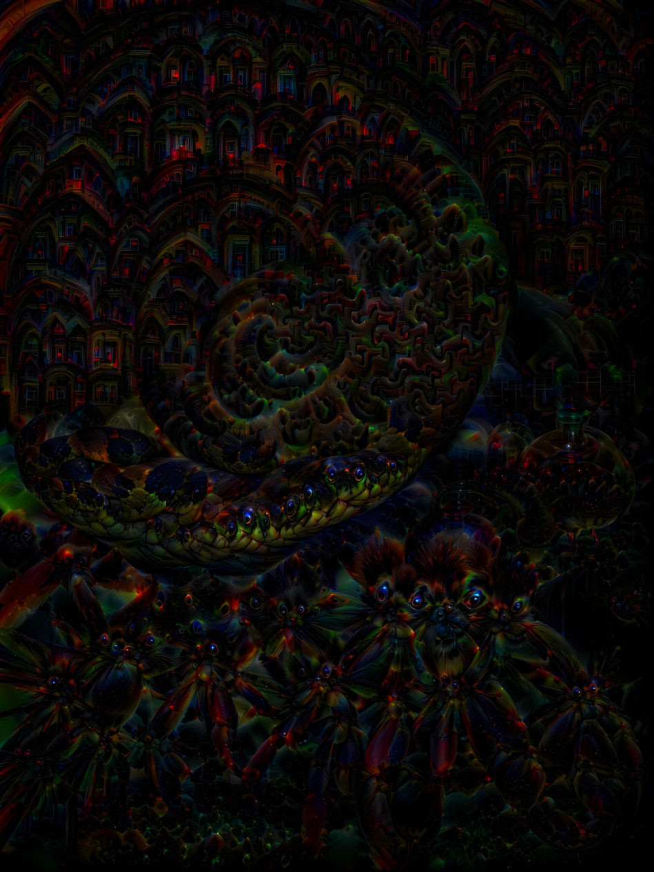 Deep Dream 2, Layer 19, Fathomless 