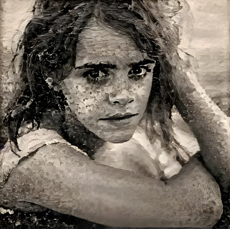 Emma Watson in Sally Mann Style