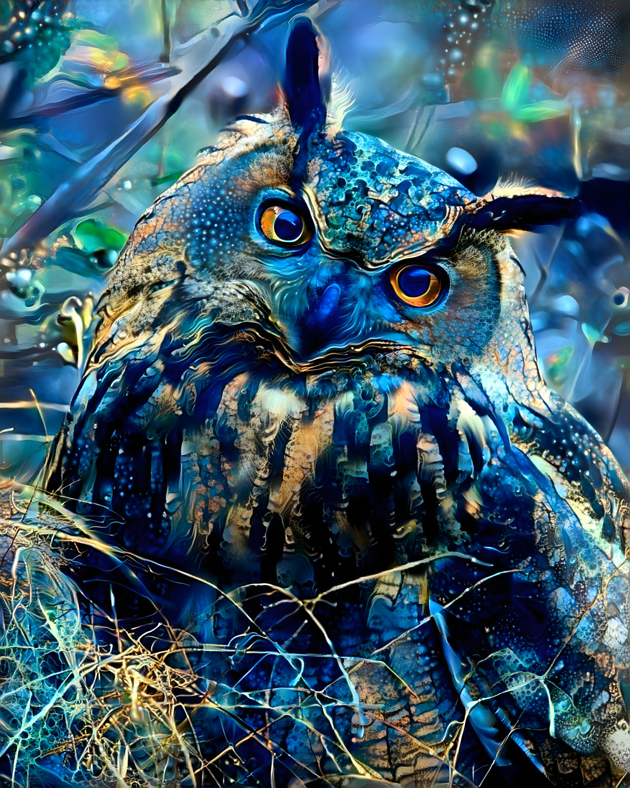 Eagle Owl - Popular Dream Style