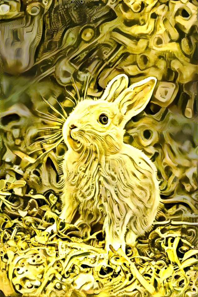 Golden rabbit