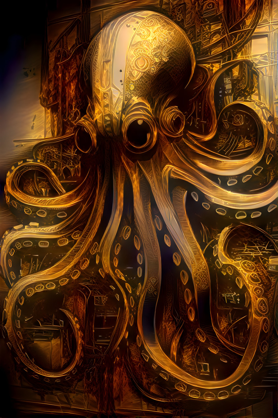 Gilded Odd Cephalopod 