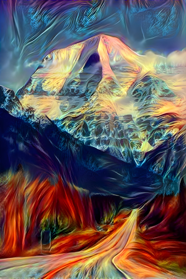 Mount Everest Deep arts