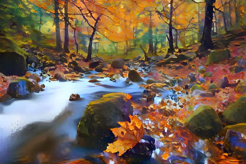 Autumn stream