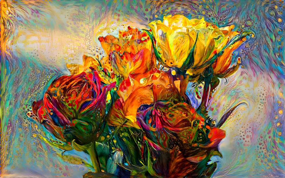 Multi-Colored Roses