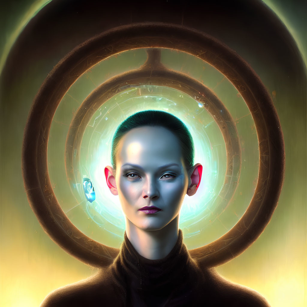  Matrix Programmer, DMT Otherworldly Portrait