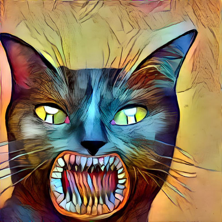 Horror cat