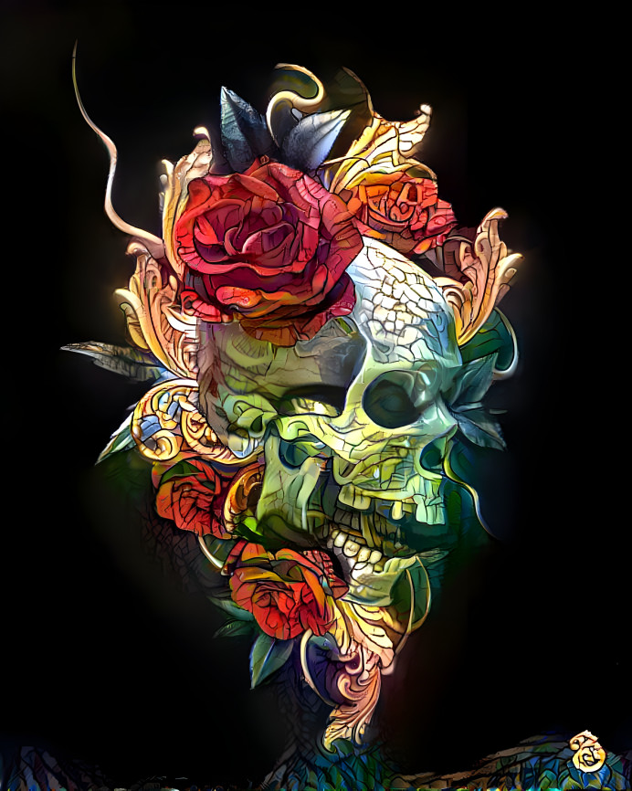 Skull Flowers