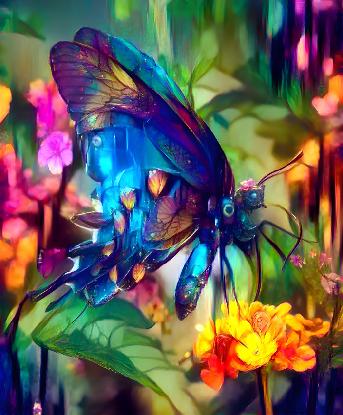 Psychedelic Butterfly 