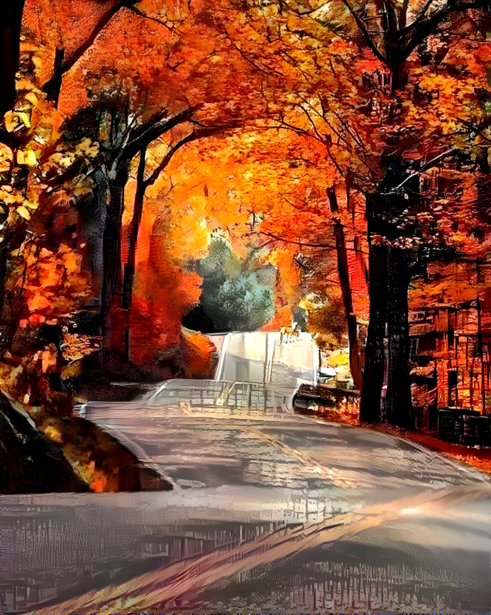 Fall Roadway 