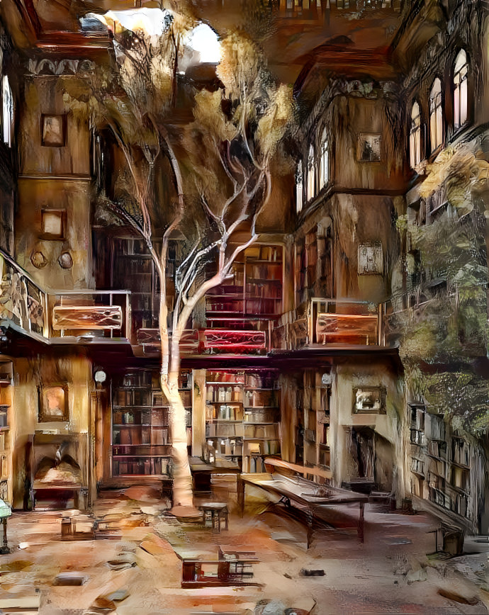 Deserted Library