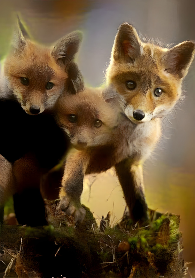 Baby Fox Cubs... Kits