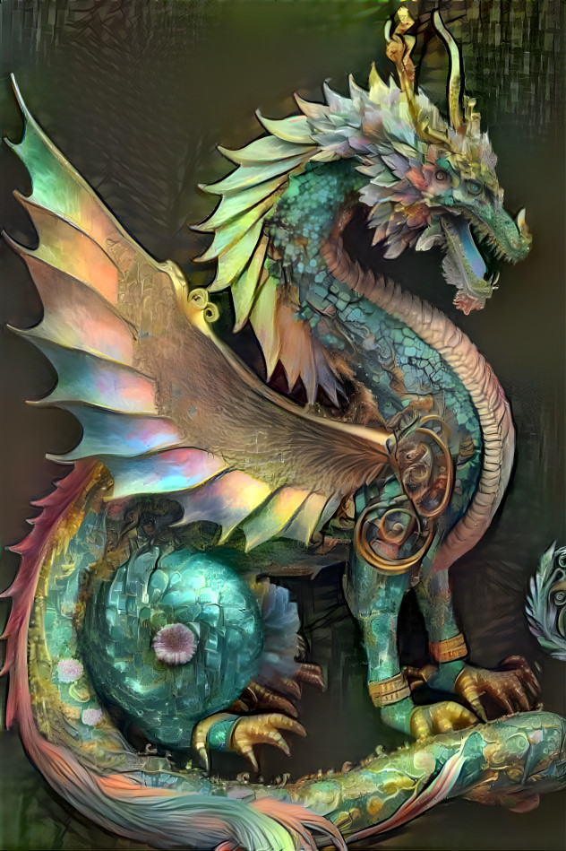 Psychedelic Dragon 